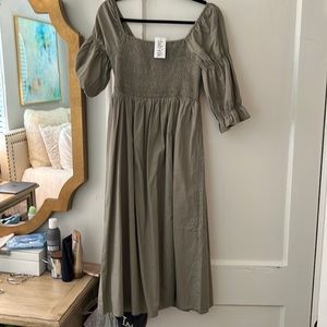 Green dress never worn